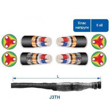 Кабельная муфта J3TH 6 25-70 СМ 1631108648 фото